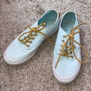 Teal Vans